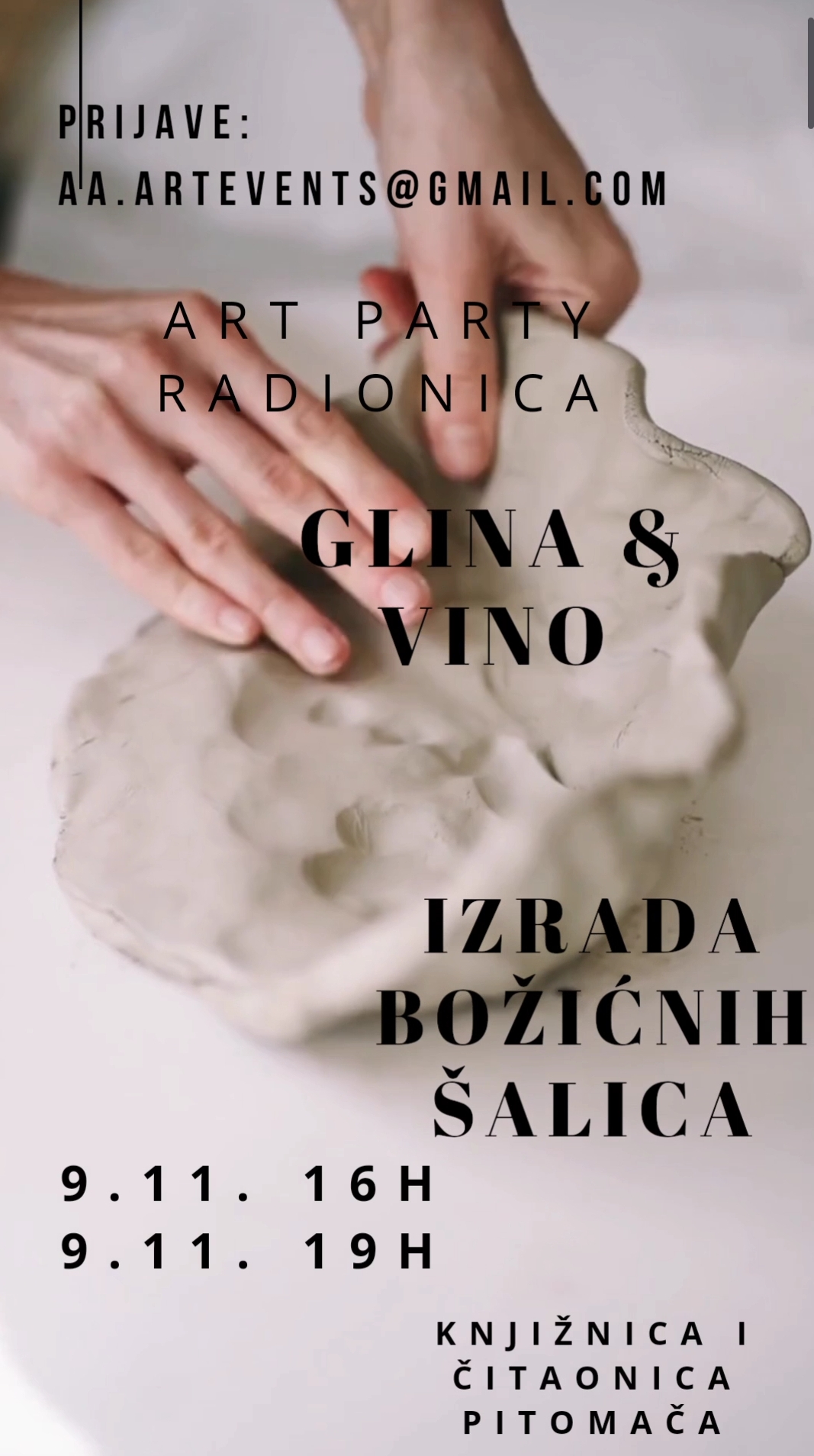 ART PARTY RADIONICA "GLINA I VINO" 7 Screenshot 2024 10 31 14 12 30 820 com.miui .videoplayer