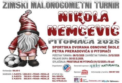 Zimski malonogometni turnir "Nikola Nemčević" Pitomača 2026. 12
