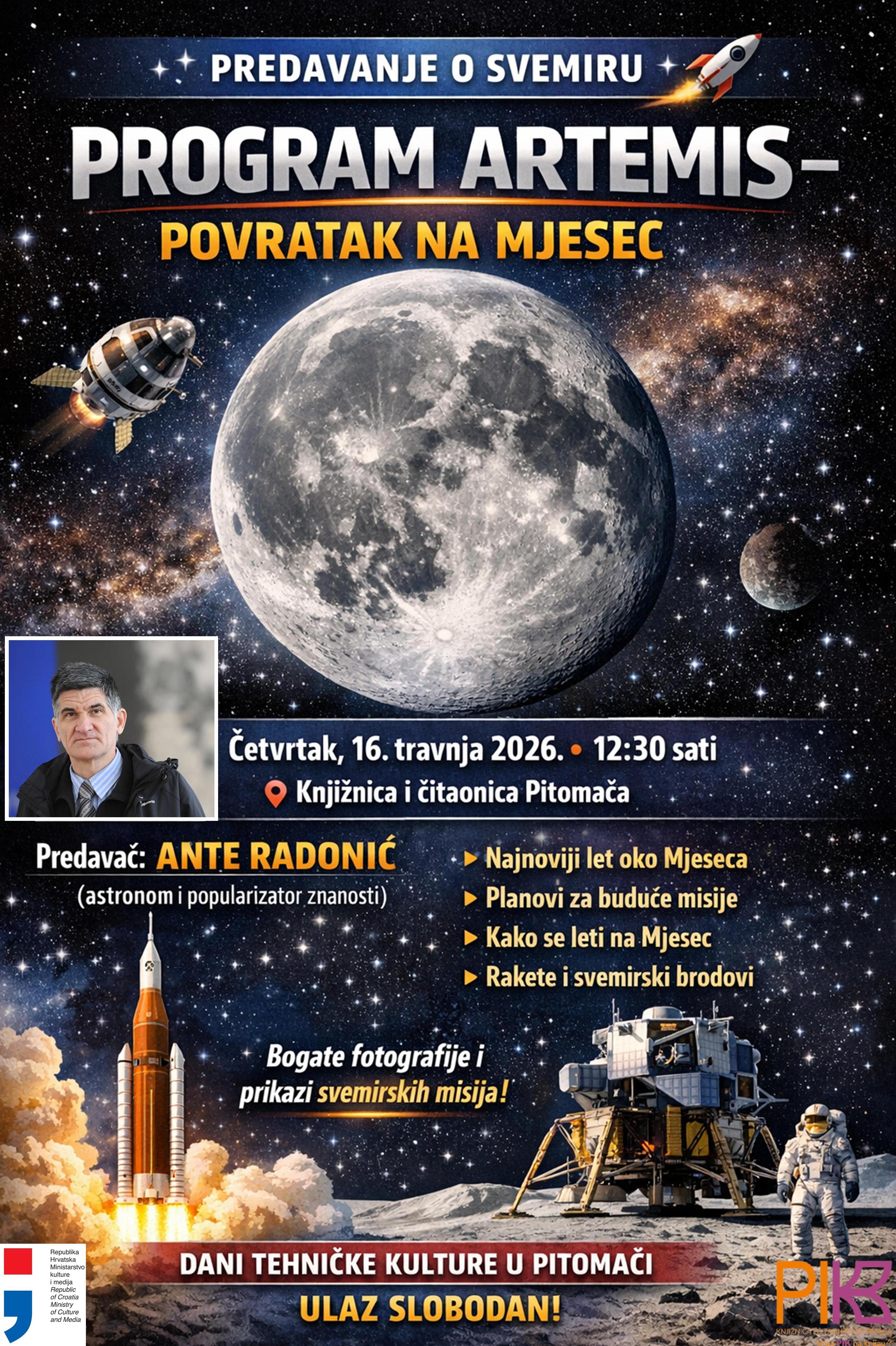 Plakat Astronomija