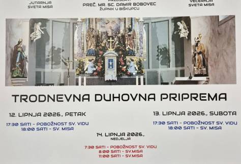 ŽUPA SVETOGA VIDA: Trodnevna duhovna priprema 12
