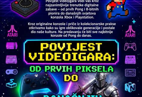 Predavanje „Povijest videoigara: od prvih piksela do današnjih svjetova 12